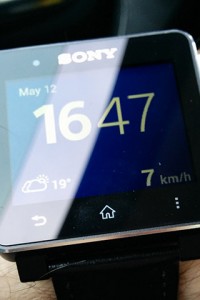The minimal widget - displays only the current speed (bottom right corner), leaving it up to you to fill up the rest of the screen with the information you prefer.